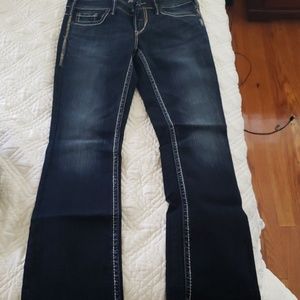 Silver Aiko Jeans